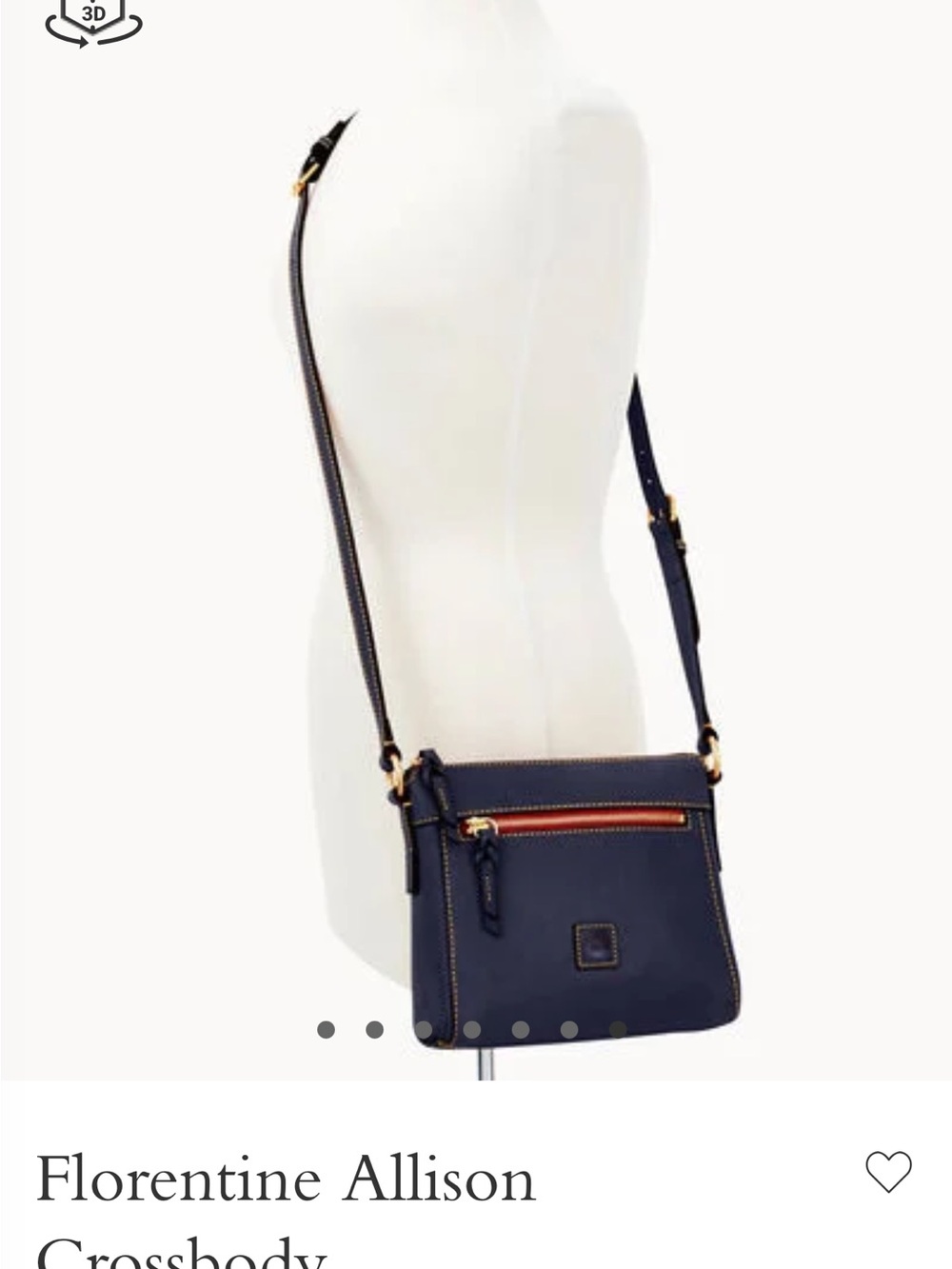 Dooney & Bourke Florentine Allison Crossbody - Navy